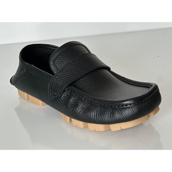 Bottega Veneta Men’s Leather Shore Loafer Shoes Black 10 US (43) 786809 NIB $990 main image 12
